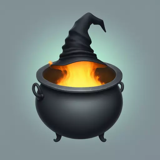 witch cauldron emoji