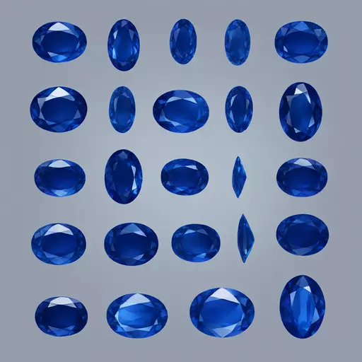 sapphire oval gem emoji