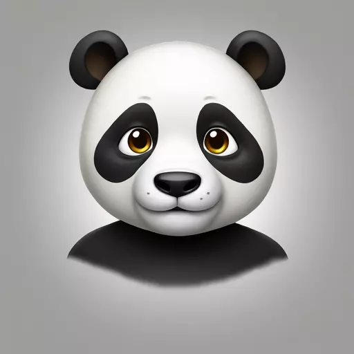 Panda bear  emoji