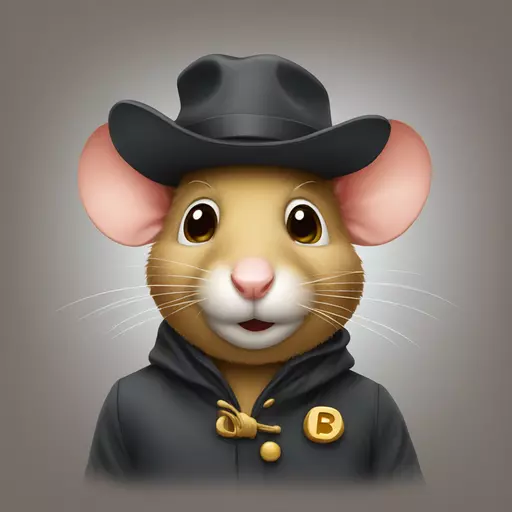 mouse with hat emoji