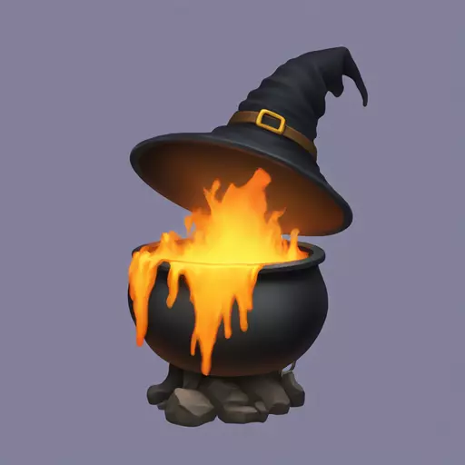 witch cauldron emoji