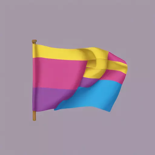 Pansexual flag  emoji