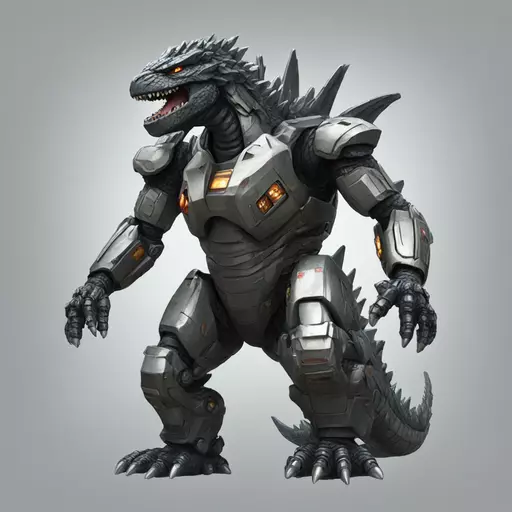 mecha godzilla emoji