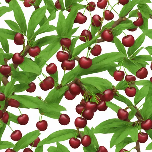 Cherry bonsái tree emoji
