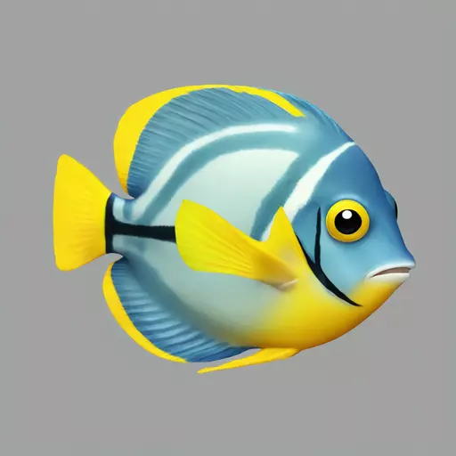 yellow tang emoji