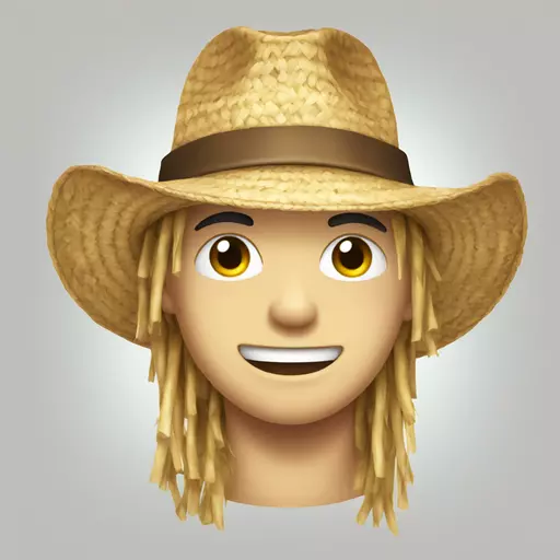 straw hat emoji