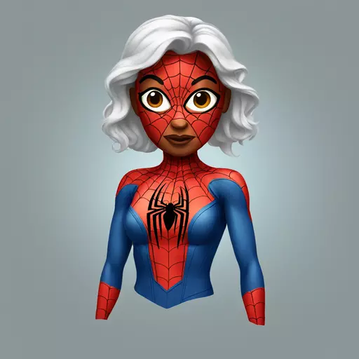 Spiderman woman emoji