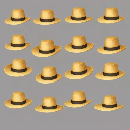 straw hat emoji