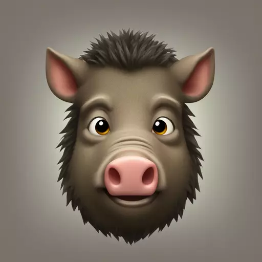 boar emoji
