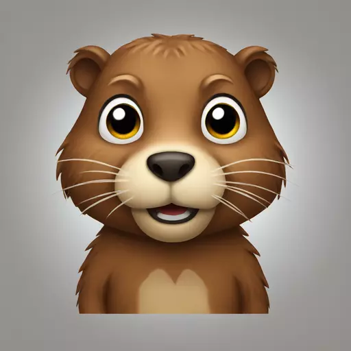 beaver emoji