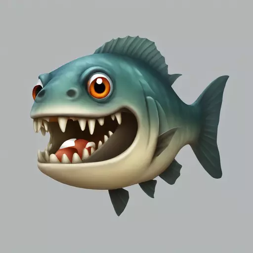 piranha emoji