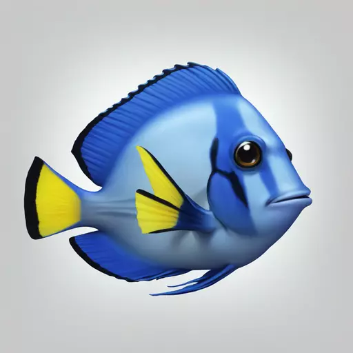 blue tang emoji