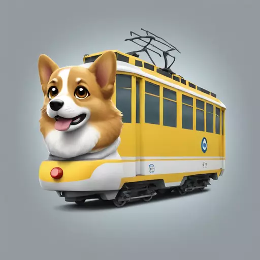 mslu corgi tram emoji