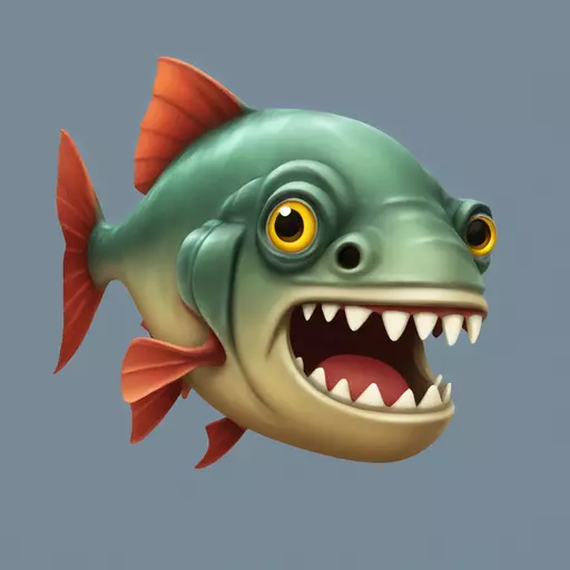 piranha emoji