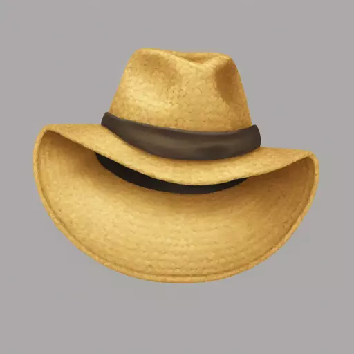 straw hat emoji