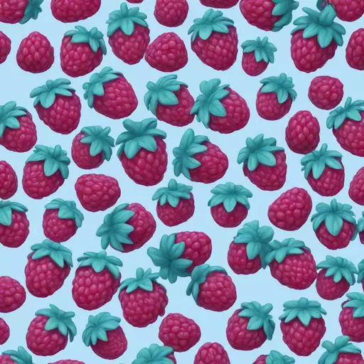 blue raspberry emoji