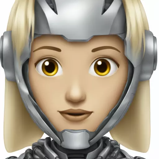 Robot girl Android wakeman emoji