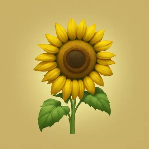 sunflower emoji