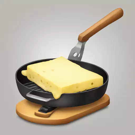 raclette pan small emoji