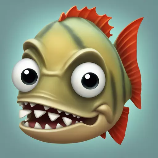 piranha emoji