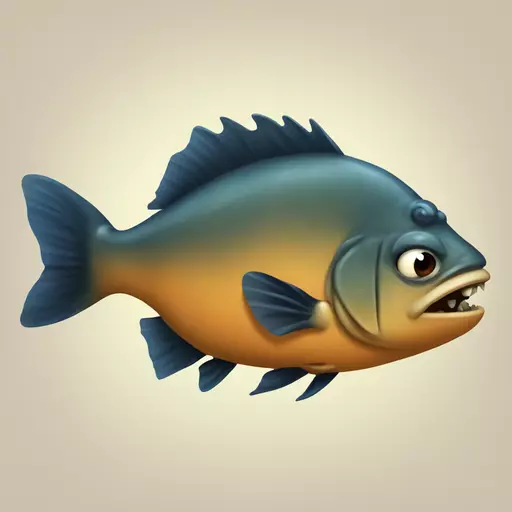 piranha emoji