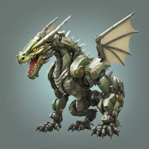 mecha dragon emoji