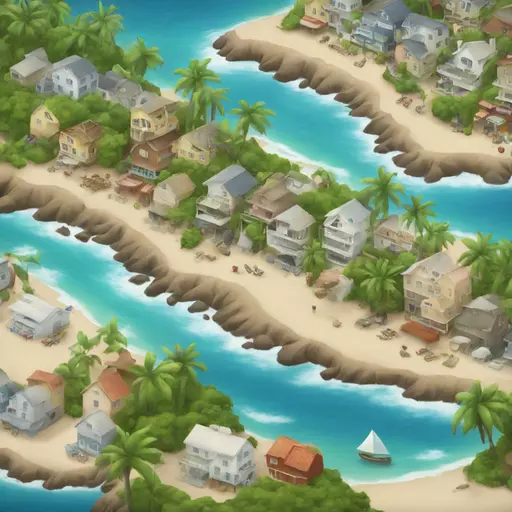 the coast and white emoji