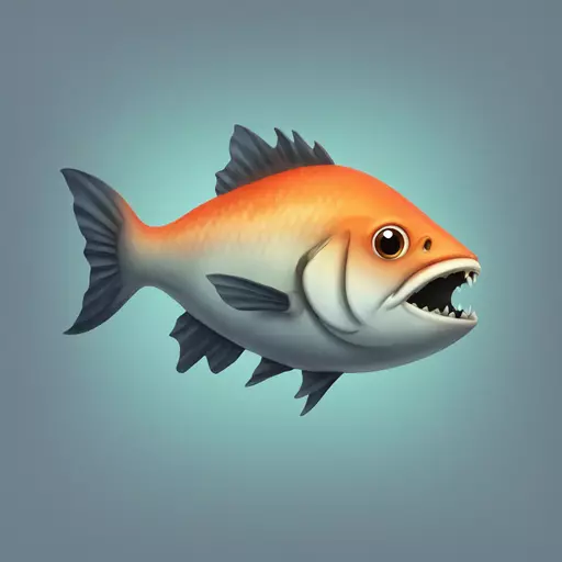 piranha emoji