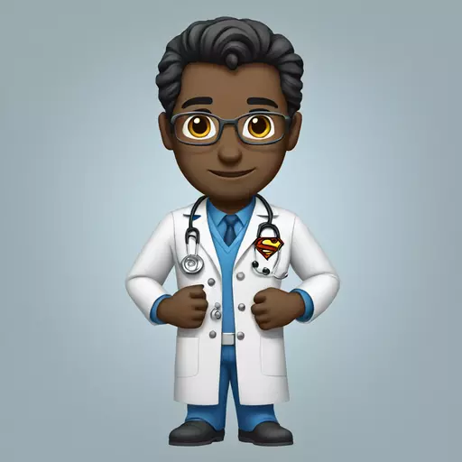 superman doctor emoji