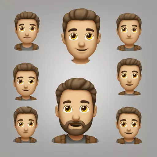 набор одежды коричневых оттенков emoji