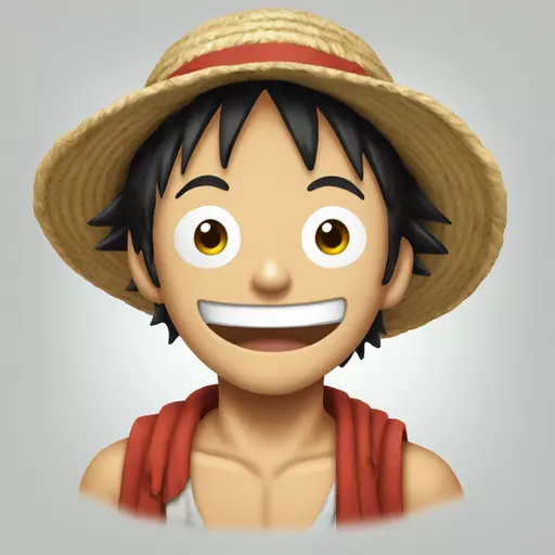 Luffy emoji