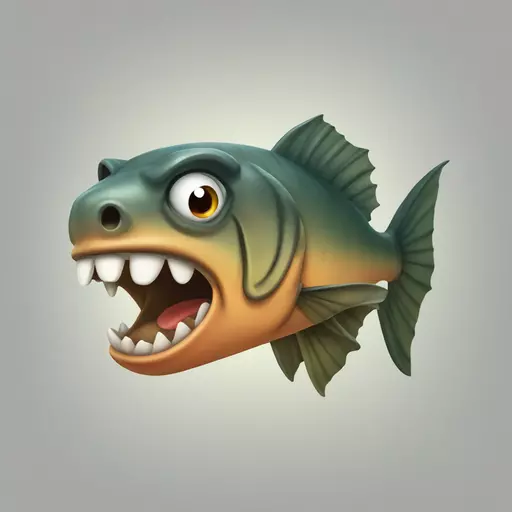 piranha emoji