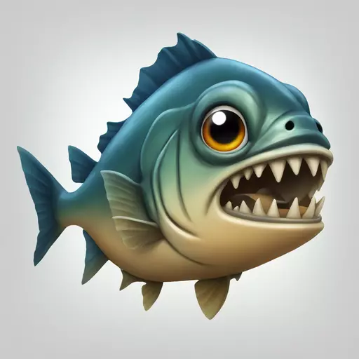 piranha emoji