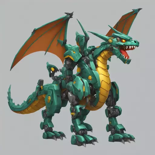 mecha dragon emoji