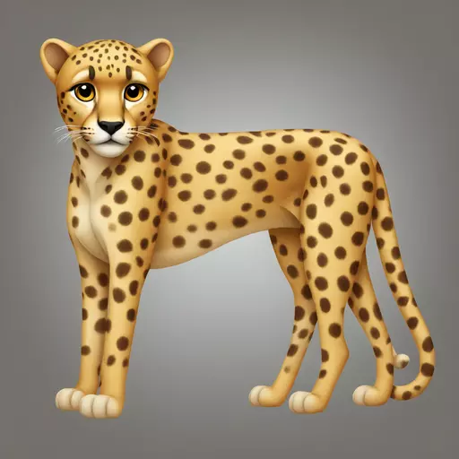 cheetah emoji