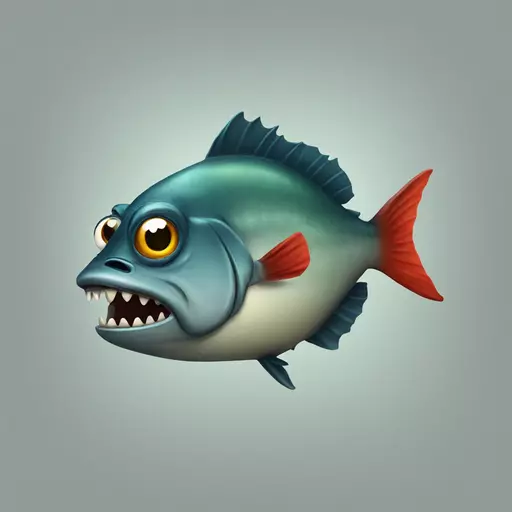 piranha emoji