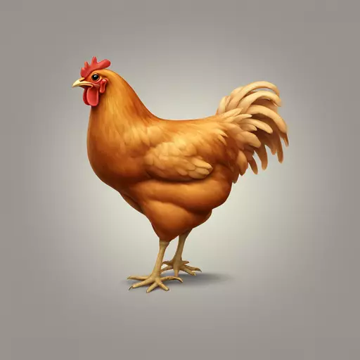 chicken emoji