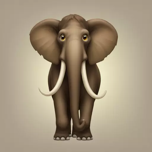 mammoth emoji