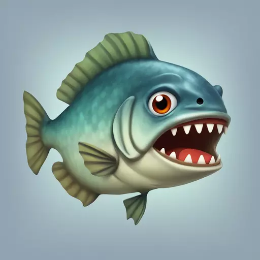 piranha emoji