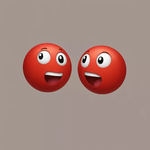 Two Red Balls  emoji