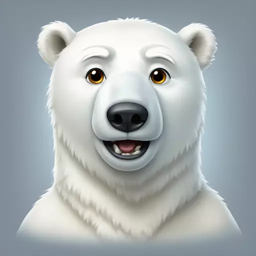 polar bear emoji