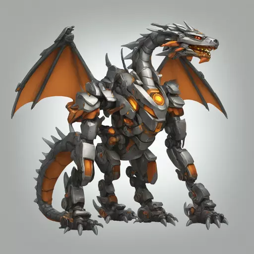 mecha dragon emoji