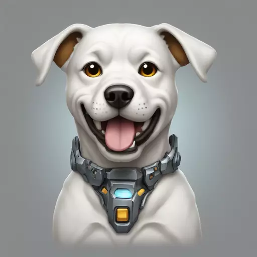 mecha dog emoji