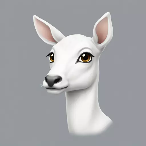White Doe emoji