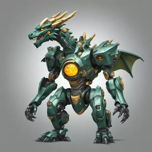 mecha dragon emoji