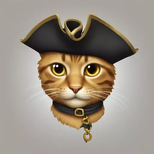 cat pirate emoji