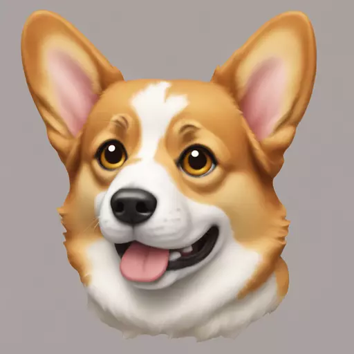 Corgi emoji