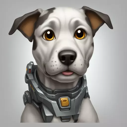 mecha dog emoji
