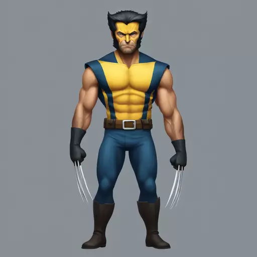 full body wolverine emoji