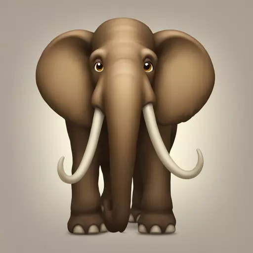 mammoth emoji